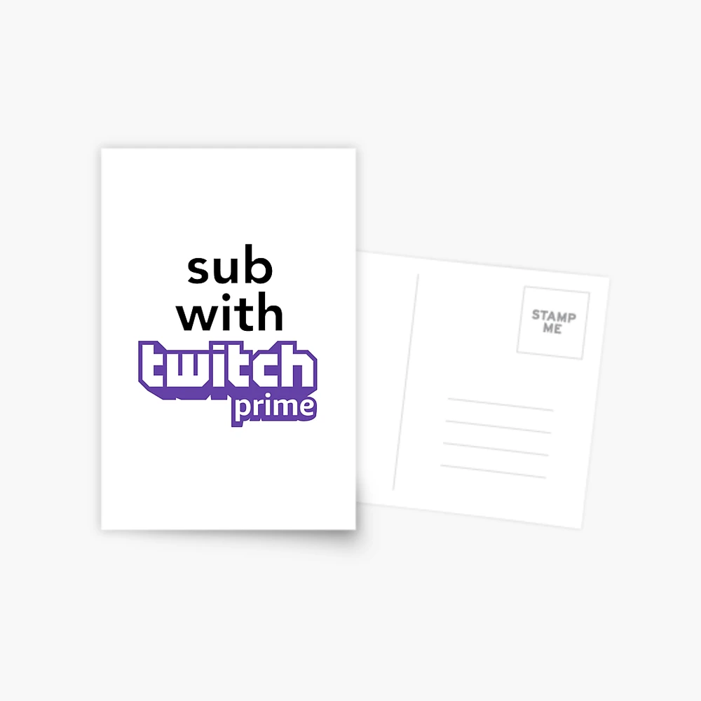 Como dar sub na Twitch com  Prime