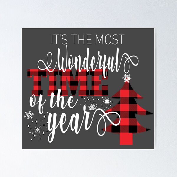 Item preview, Christmas | The Most Wonderful Time of the Year designed and sold by PureCreations.