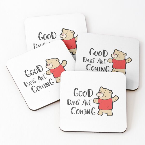 Item preview, Motivational Cute Bear Good Positivity Funny Happy Spiritual Depression Anxiety Gift designed and sold by EpsilonEridani.