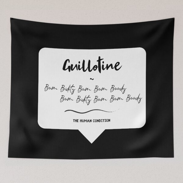 Item preview, Guillotine Chorus (White Design) designed and sold by usernate.