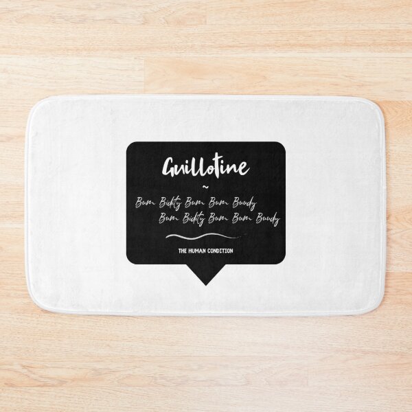 Item preview, Guillotine Chorus (Black Design) designed and sold by usernate.