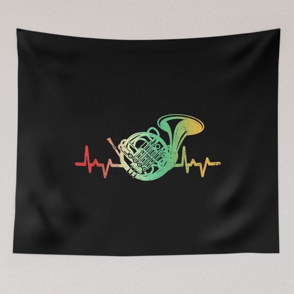 Item preview, french horn designed and sold by alwe-designs.
