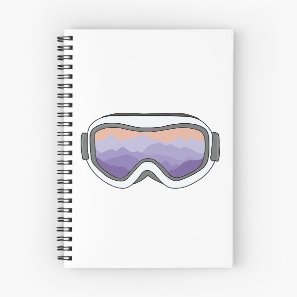 Item preview, Snow Goggles with View of Mountain Range designed and sold by elmma design.