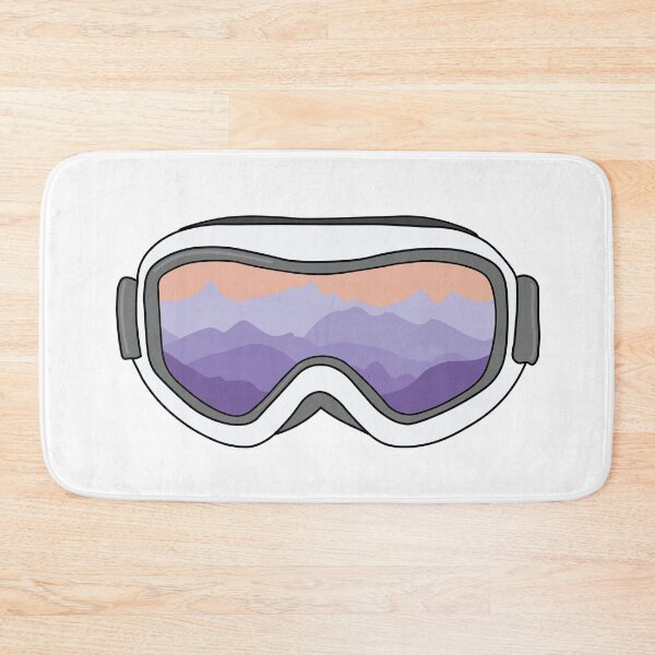 Item preview, Snow Goggles with View of Mountain Range designed and sold by elmma design.