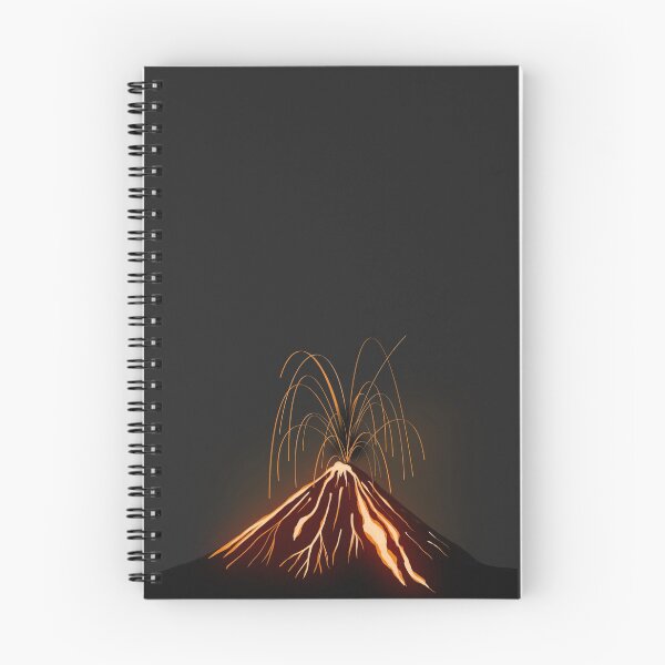 Item preview, Nighttime eruption designed and sold by DrScudder.