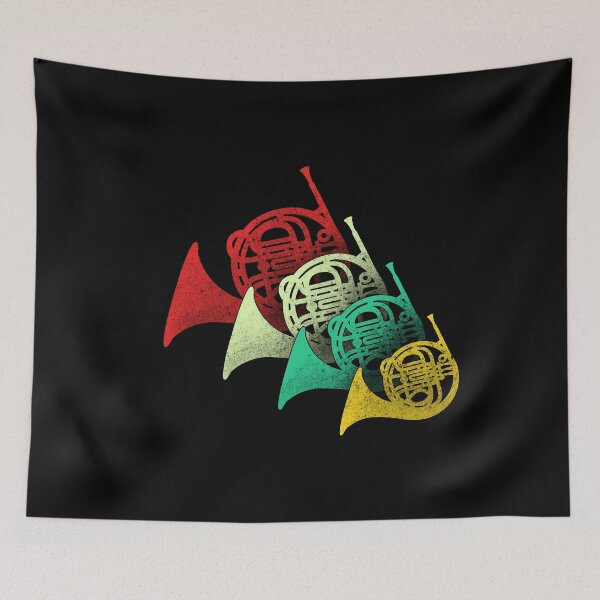 Item preview, french horn designed and sold by alwe-designs.