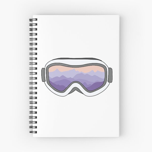 Item preview, Snow Goggles with View of Mountain Range designed and sold by elmma design.