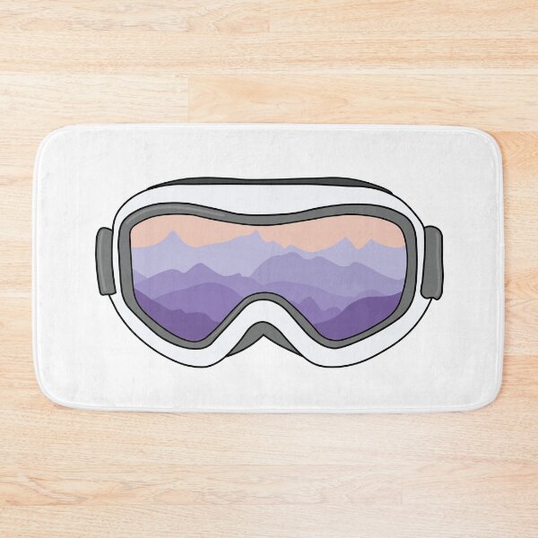 Item preview, Snow Goggles with View of Mountain Range designed and sold by elmma design.