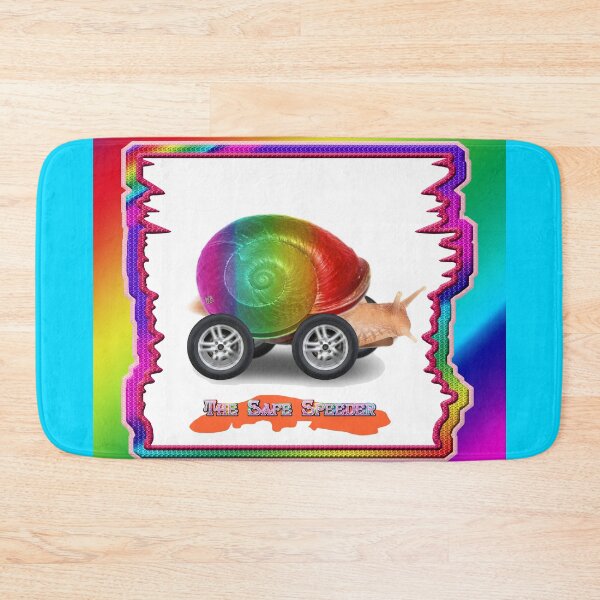 Item preview, The Safe Speeder - Rainbow Fun Toy Snail For Kids (By ACCI) designed and sold by VanyssaGraphics.