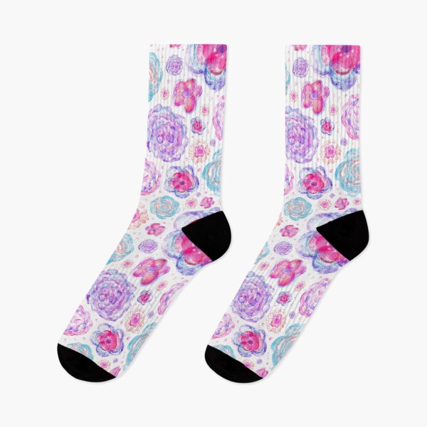 Item preview, Watercolor Flowers Colorful Pattern designed and sold by awiec.