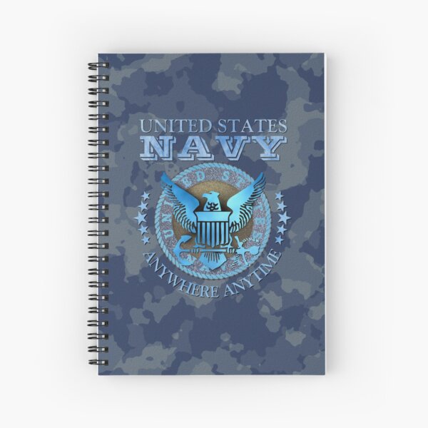 United States Navy Spiral Notebook