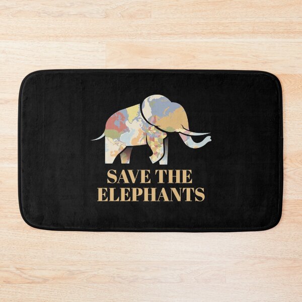 Item preview, Save The Elephants Animal Welfarist Thick Skinned designed and sold by MooonTees.