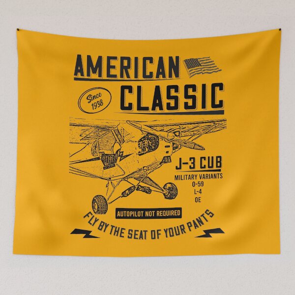 Item preview, American Classic Cub Airplane Since 1938 designed and sold by tshdesigns.