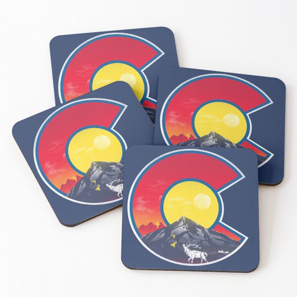 Item preview, elk colorado flag designed and sold by inkzella.