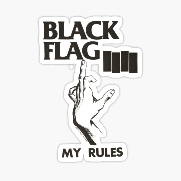 Black Flag Sticker