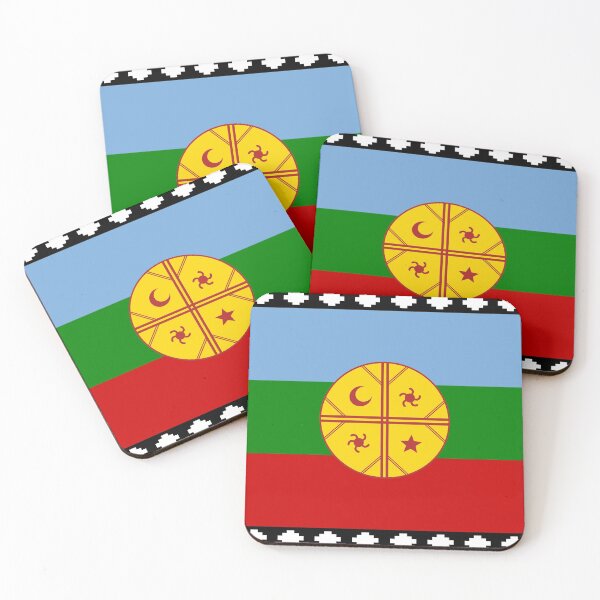 Item preview, Mapuche Flag (Chile) designed and sold by Omar Dakhane.
