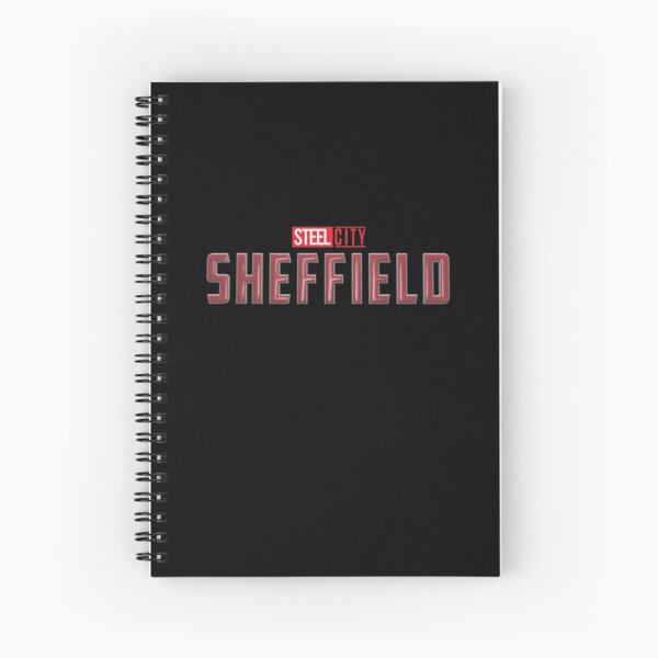 CAPTAIN SHEFFIELD (Sheffield Superheroes) Spiral Notebook