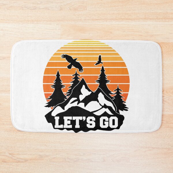 Item preview, Let's Go Camping - Mountain Therapy - Adventure on Mountains designed and sold by Melcu.