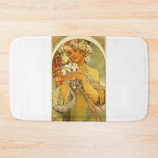 Item preview, Flower - Mucha designed and sold by RBEnt.