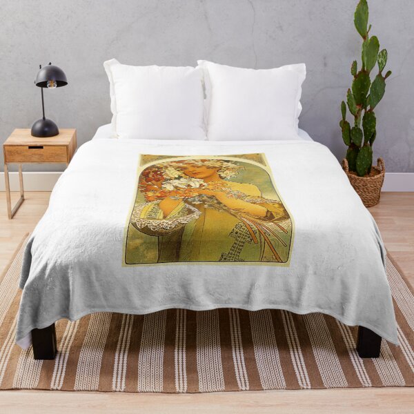 Item preview, Flower - Mucha designed and sold by RBEnt.