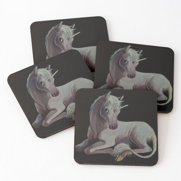 Item preview, Unicorn Foal (acrylic) designed and sold by RainHeron.