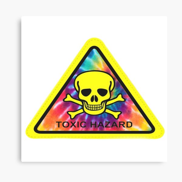 Aperçu de l'œuvre Tie Dye Toxic Hazard créée et vendue par tomfewings.
