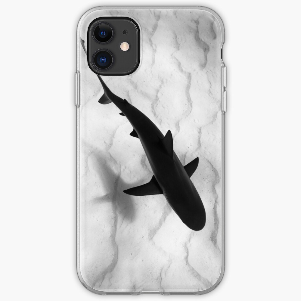 Shark in silhouette iPhone Case & Cover