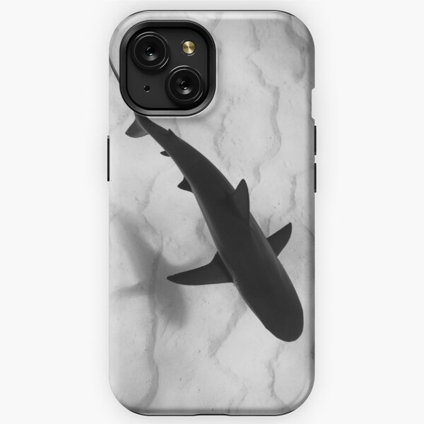 Shark in silhouette iPhone Tough Case