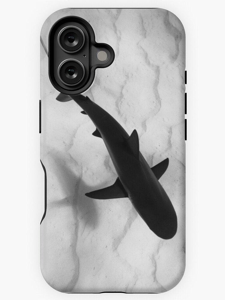 Thumbnail 1 of 4, iPhone Case, Shark in silhouette designed and sold by AlisonPerkins.