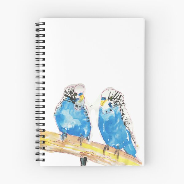 Item preview, Two Blue Budgies designed and sold by Kyleacharisse.