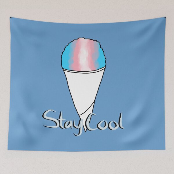 Item preview, Stay Cool (Trans Pride) designed and sold by SimplyPride.