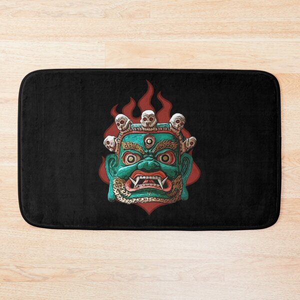 Item preview, Green Mahakala Buddhist Protector designed and sold by pignpix.