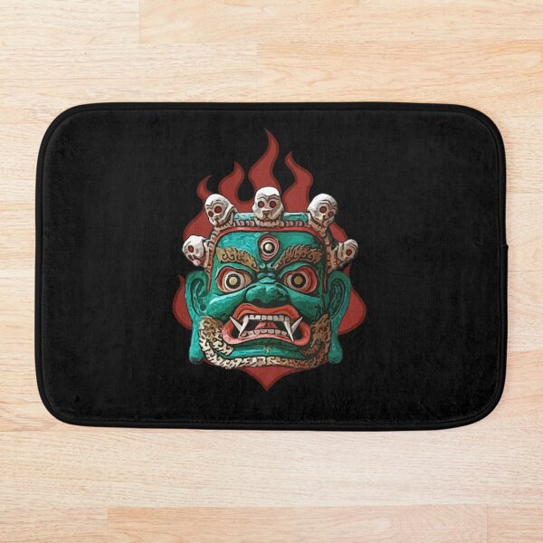 Item preview, Green Mahakala Buddhist Protector designed and sold by pignpix.