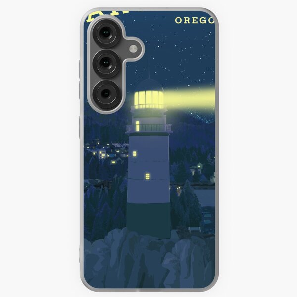 Item preview, Life is Strange - Arcadia Bay Travel Poster (Night) designed and sold by Carvill.