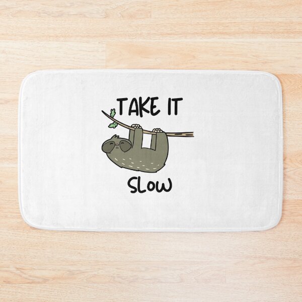 Item preview, Slow Motivational Sloth Cute Gift Good Positivity Relax Funny Happy Spiritual Depression Anxiety Gift designed and sold by EpsilonEridani.