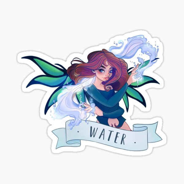 w i t c h water irma lair sticker by ingridevil redbubble redbubble