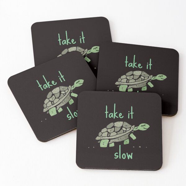 Item preview, Take it Slow Cute Turtle Motivational Cute Gift Good Positivity Relax Funny Happy Spiritual Depression Anxiety Gift designed and sold by EpsilonEridani.
