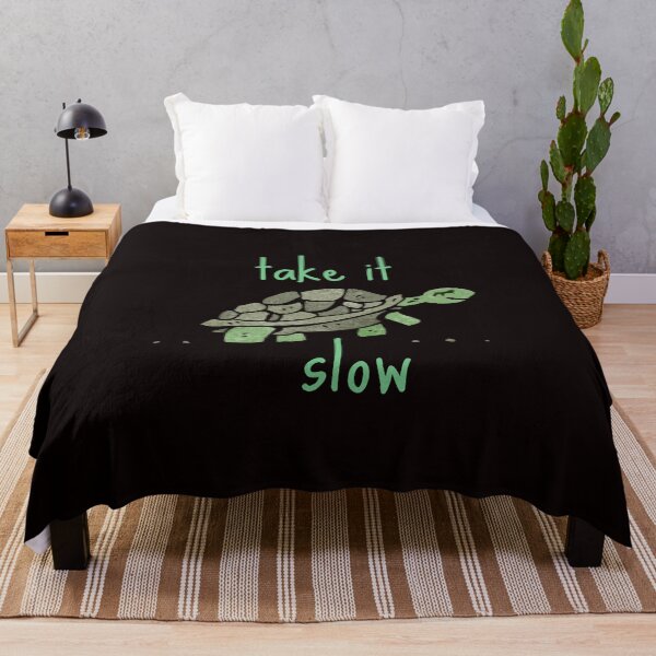 Item preview, Take it Slow Cute Turtle Motivational Cute Gift Good Positivity Relax Funny Happy Spiritual Depression Anxiety Gift designed and sold by EpsilonEridani.