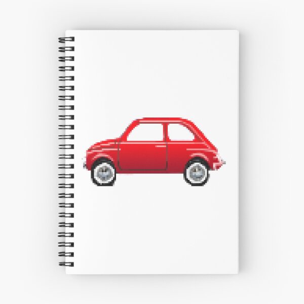 Item preview, Pixelart Fiat 500 Oldtimer designed and sold by reujken.