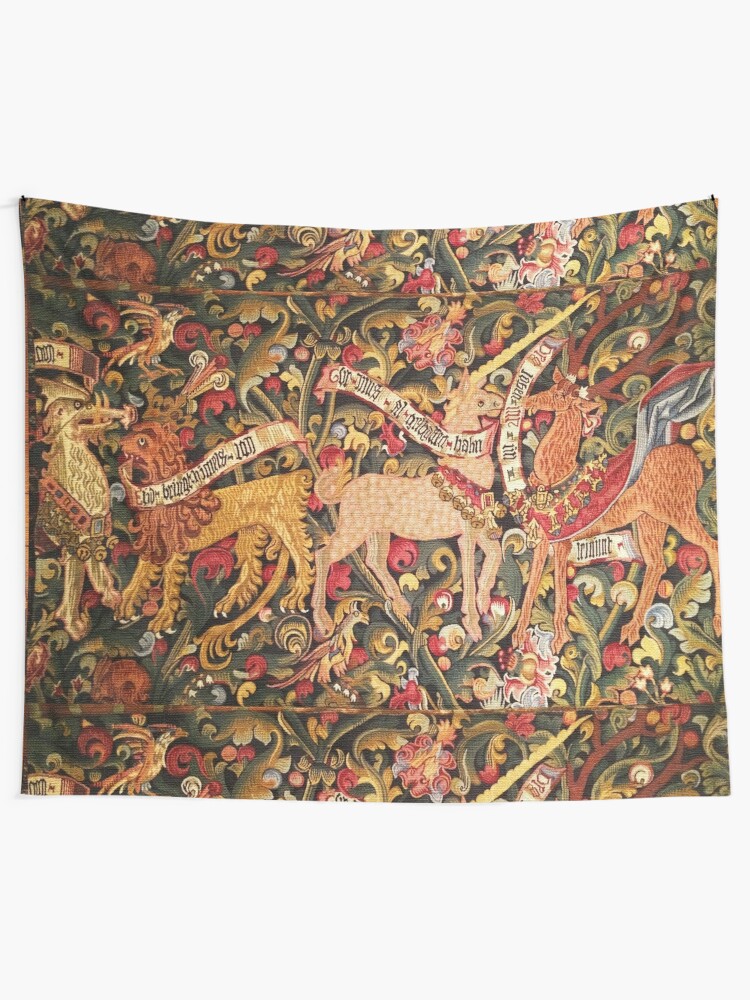 "UNICORN;DRAGON,LION,STAG AND OTHER ANIMALS Floral ...