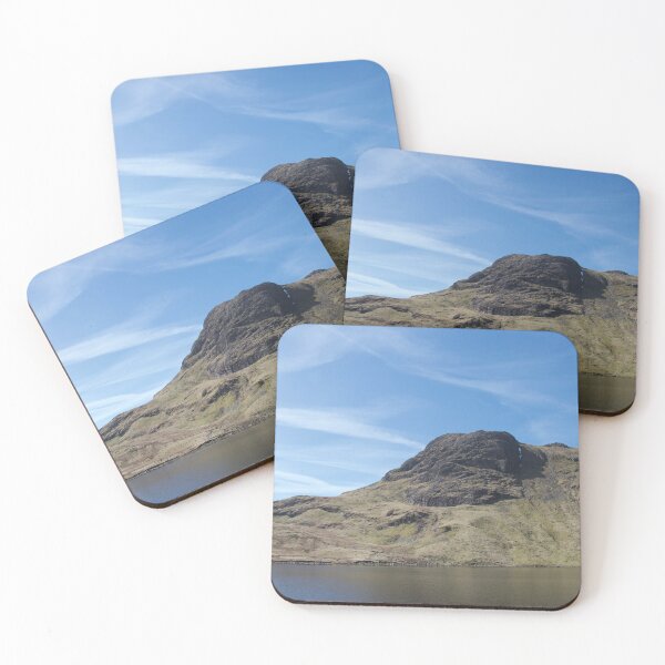 Item preview, Rocky Cliff Above Mountain Lake designed and sold by thelemmingface.