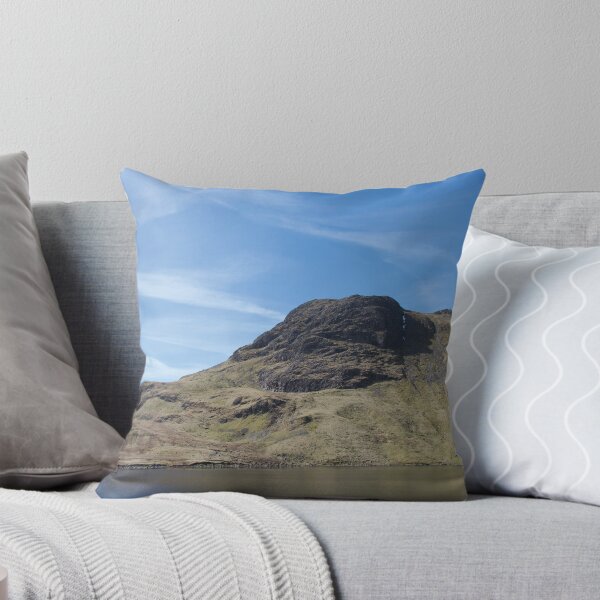 Item preview, Rocky Cliff Above Mountain Lake designed and sold by thelemmingface.