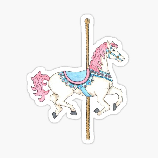 Aperçu de l'œuvre Cheval de carrousel créée et vendue par ayyfazoli.
