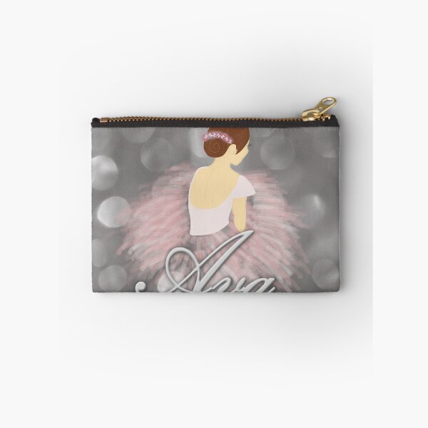 Item preview, Brunette Ballerina Girl Personalized Name Ava designed and sold by umeimages.