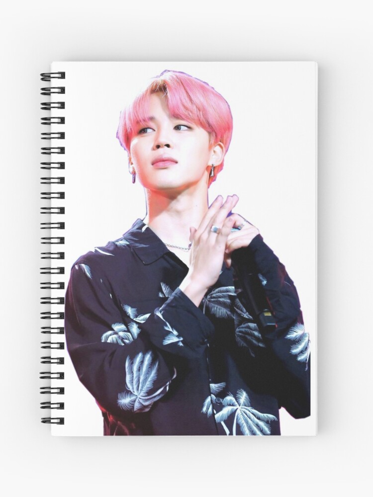 Park Jimin: Airport Fashion  Spiral Notebook for Sale by hyyhk