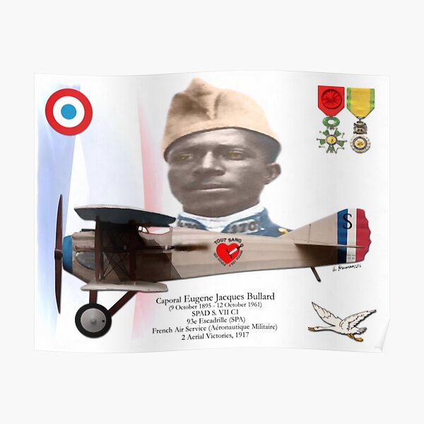 Caporal Eugene Jacques Bullard Poster