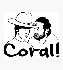 The Walking Dead- Coral Photographic Print