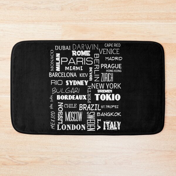 Item preview, Cities of the World designed and sold by porfysoundtrack.
