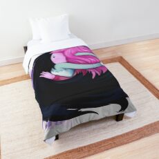 Bubbline hug from episode - come along with me (adventure time fan art) Comforter