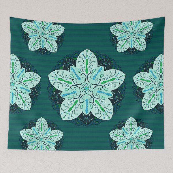 Item preview, Ice Climbing Mandala designed and sold by Lindsey McDonald.